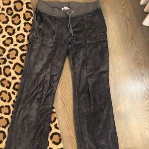 Juicy couture size medium velour sweatpants.